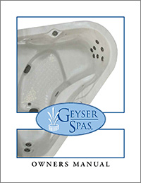 Geyser Spas Owners Manual