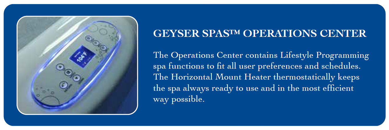 Geyser Spas Operations Center